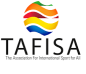 The Association For International Sport for All logo