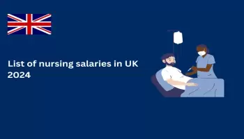 List of Nursing Salaries in UK 2025